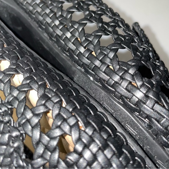 NWOB Birdies The Starling Woven Black Flats - Picture 11 of 13